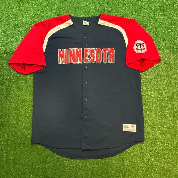 Vintage 90s MLB Minnesota Twins Baseball Jersey Size XXL - Picture 1 of 5